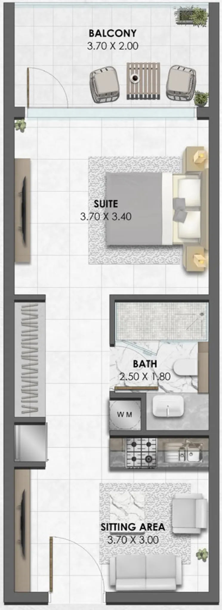 SIDO Development Waref Residences floor plan