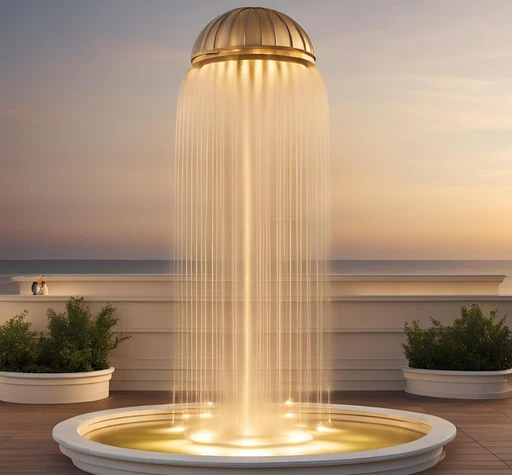 Water Fountains amenity image at Whitecliffs Residences