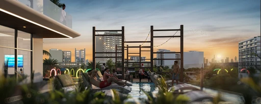 Waterbeds By The Pool amenity image at Chapter 01 by Newbury