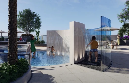 Waterfall Playing Area amenity image at Dreamlife Residences