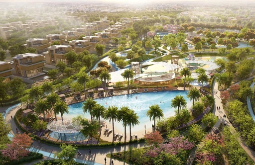 Wave Pool amenity image at Nad Al Sheba Gardens Phase 9
