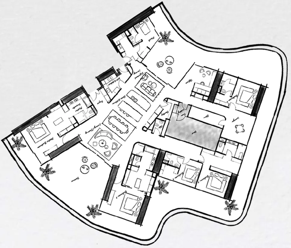 Al Ghurair Collection Wedyan – The Canal floor plan