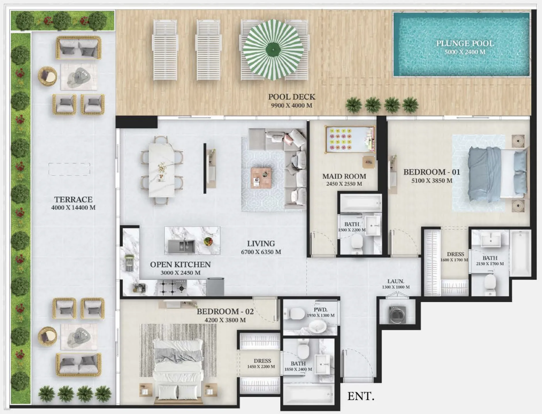 Wellington Developments Wellington Ocean floor plan