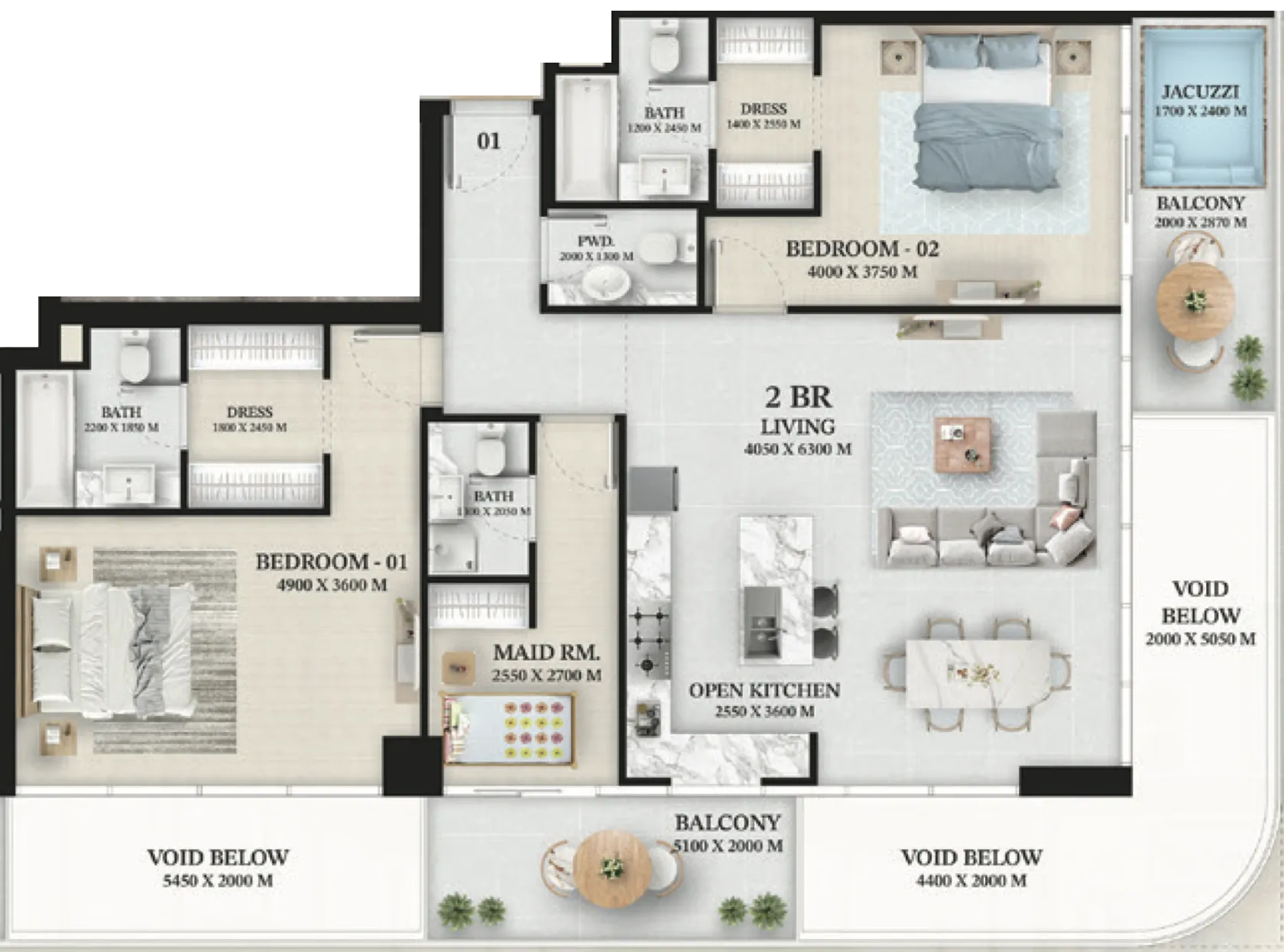 Wellington Developments Wellington Ocean floor plan