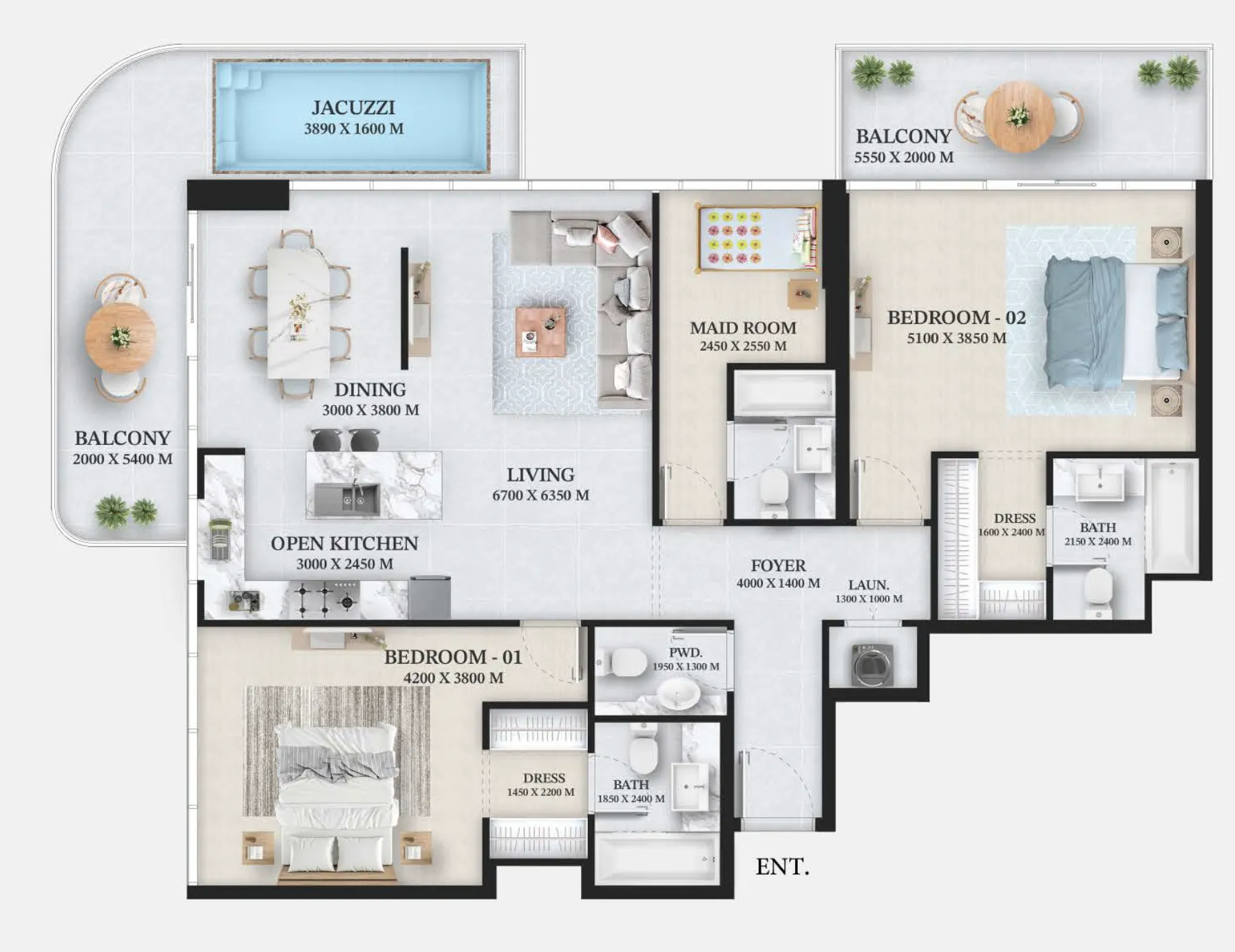 Wellington Developments Wellington Ocean floor plan