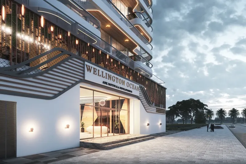 Exterior at Wellington Ocean in Dubai Islands Dubai