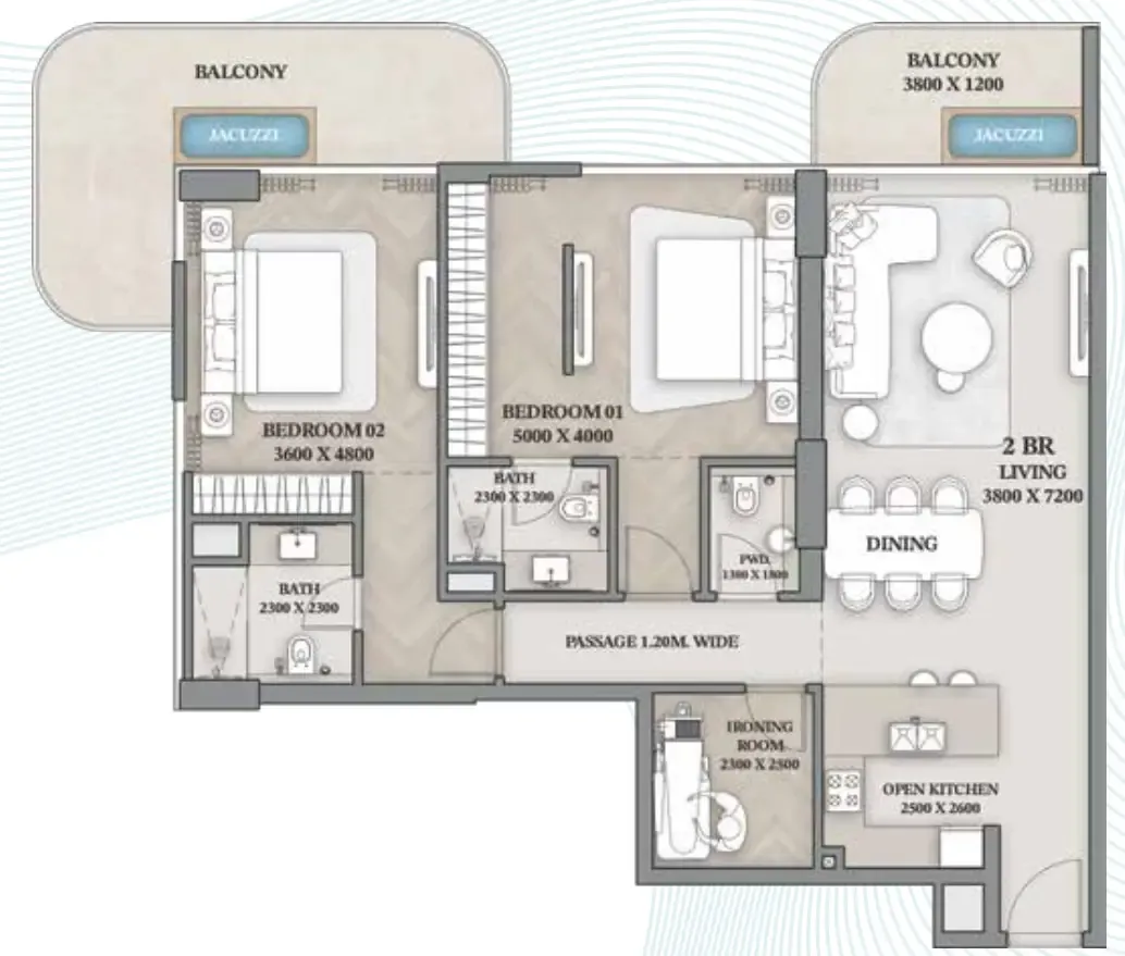 Wellington Developments Wellington Ocean Walk floor plan