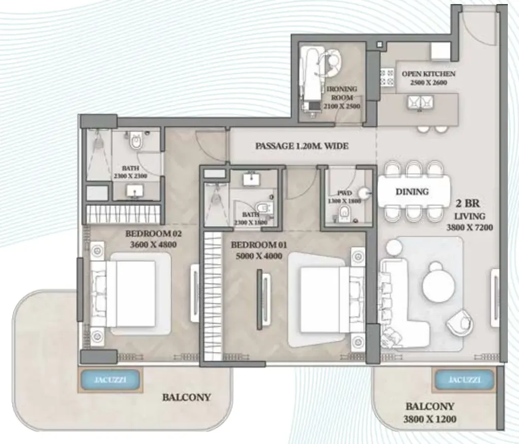 Wellington Developments Wellington Ocean Walk floor plan