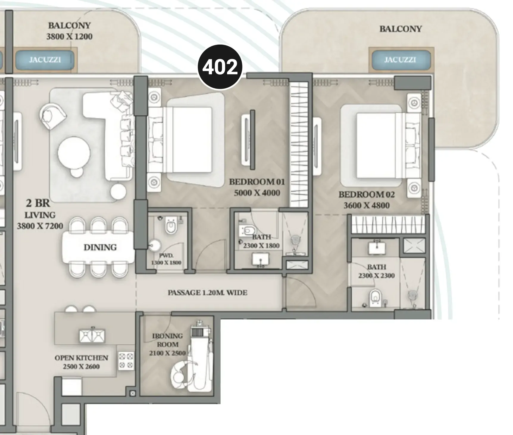 Wellington Developments Wellington Ocean Walk floor plan