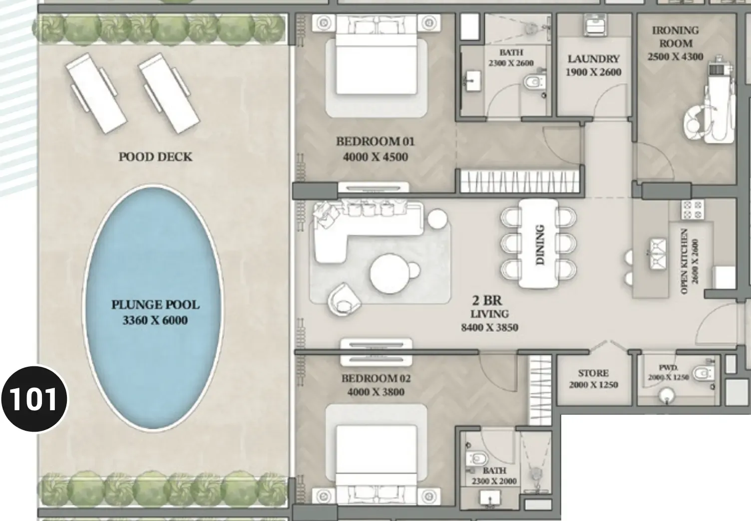 Wellington Developments Wellington Ocean Walk floor plan