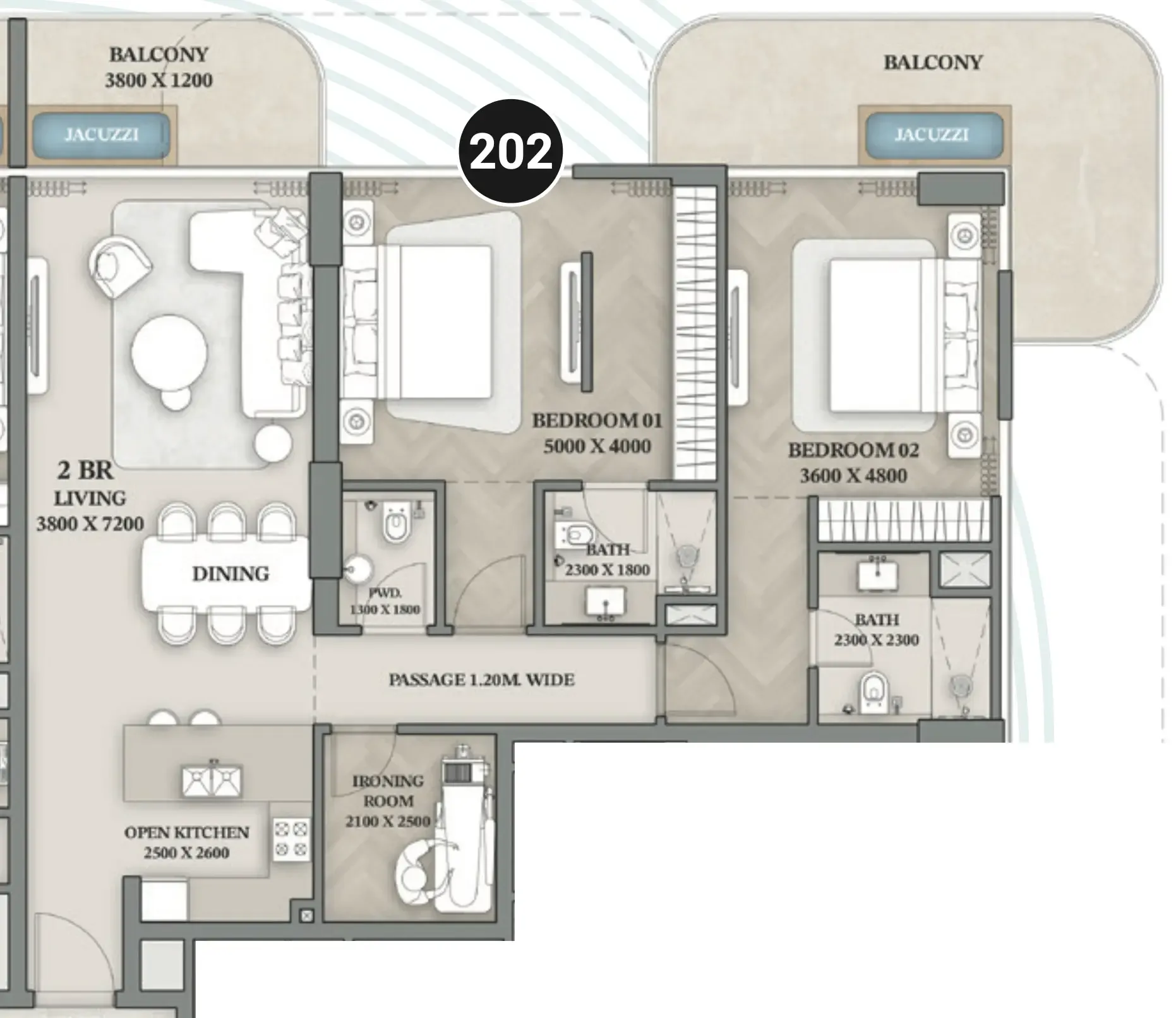 Wellington Developments Wellington Ocean Walk floor plan