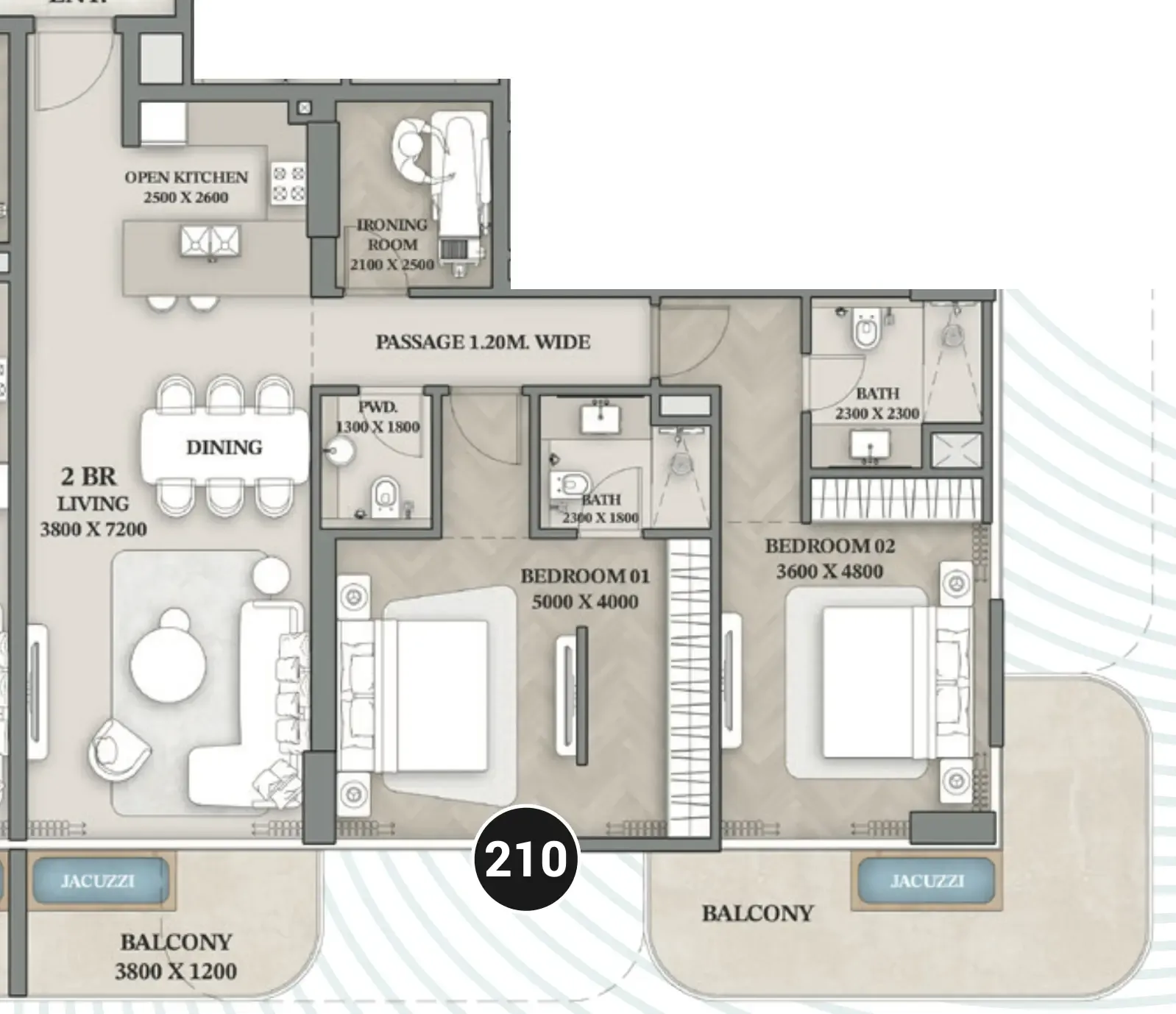 Wellington Developments Wellington Ocean Walk floor plan