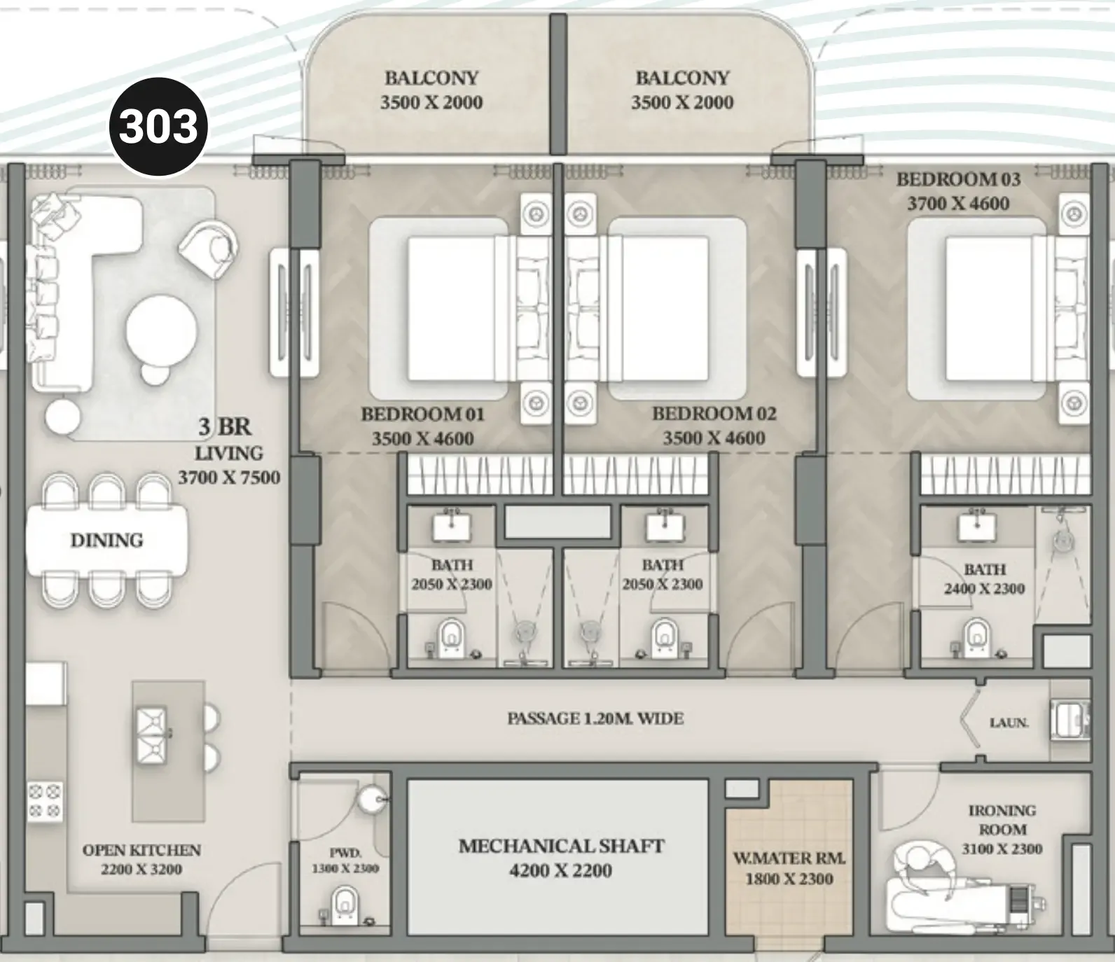 Wellington Developments Wellington Ocean Walk floor plan