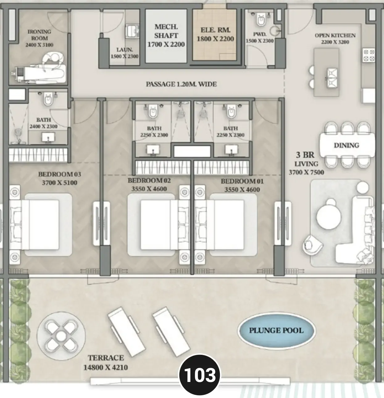 Wellington Developments Wellington Ocean Walk floor plan