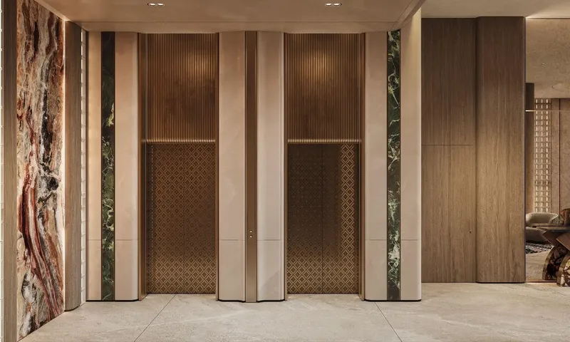 Lobby at Wellington Ocean Walk in Dubai Islands Dubai