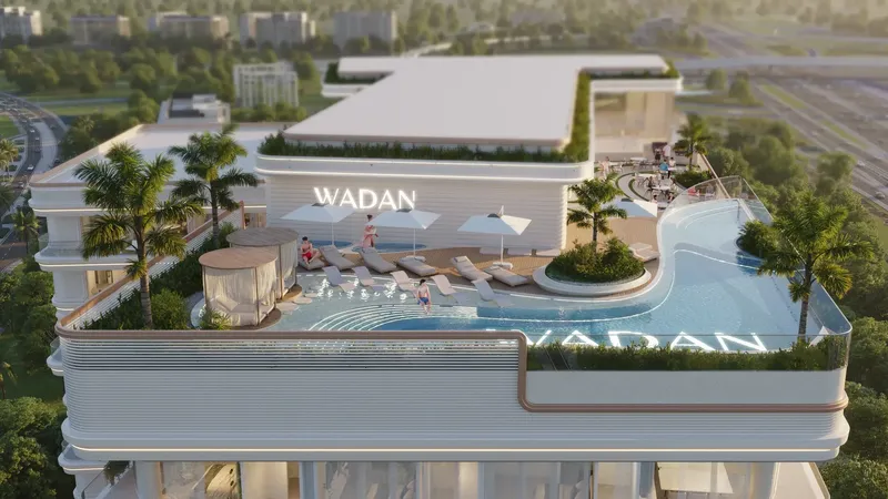 Exterior at Weston by Wadan Phase 1 in Dubai Land Residence Complex Dubai