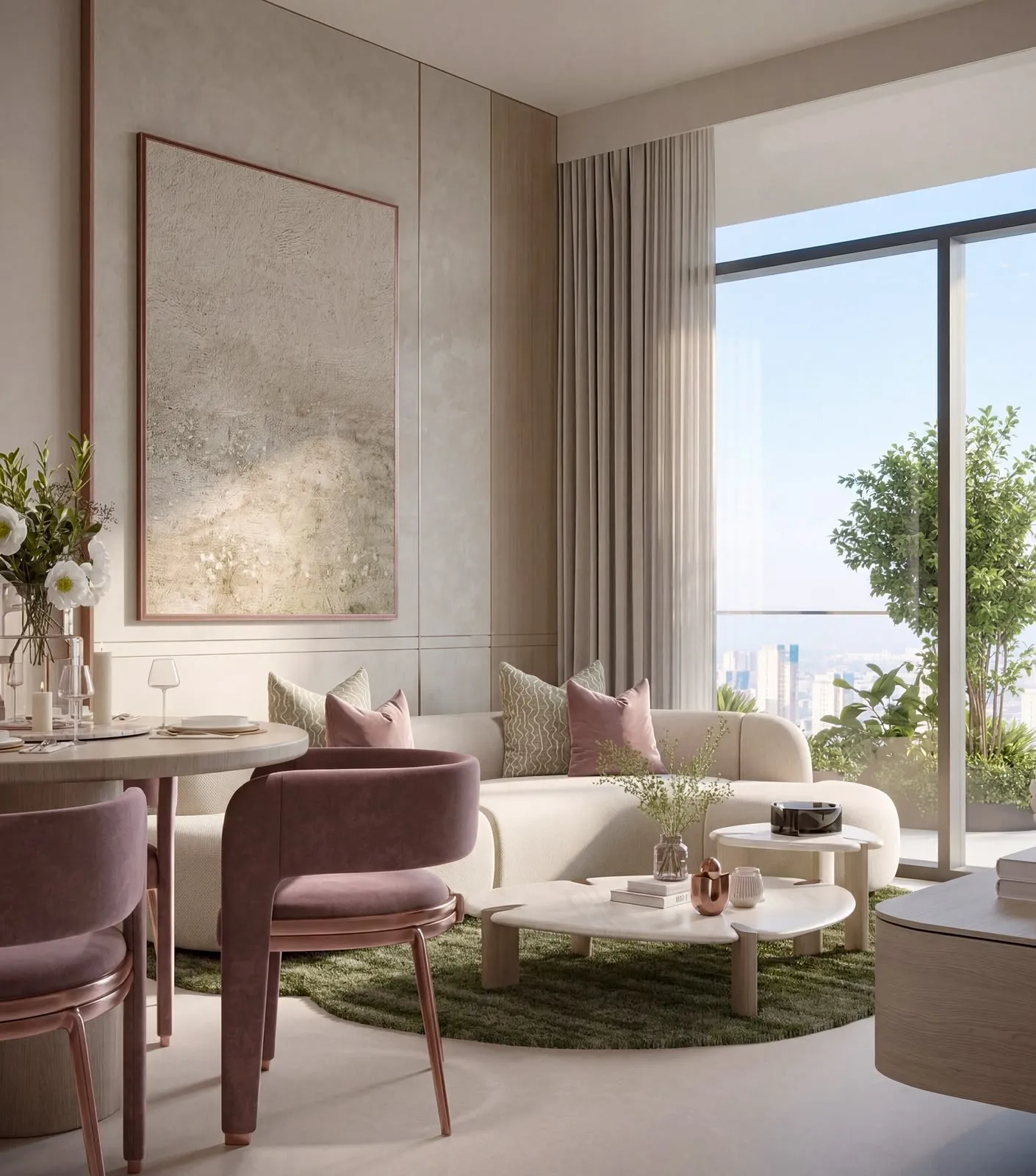 Interior at Weston by Wadan Phase 1 in Dubai Land Residence Complex Dubai