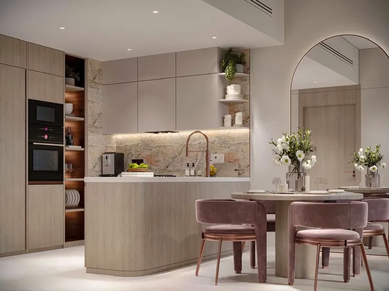Interior at Weston by Wadan Phase 1 in Dubai Land Residence Complex Dubai
