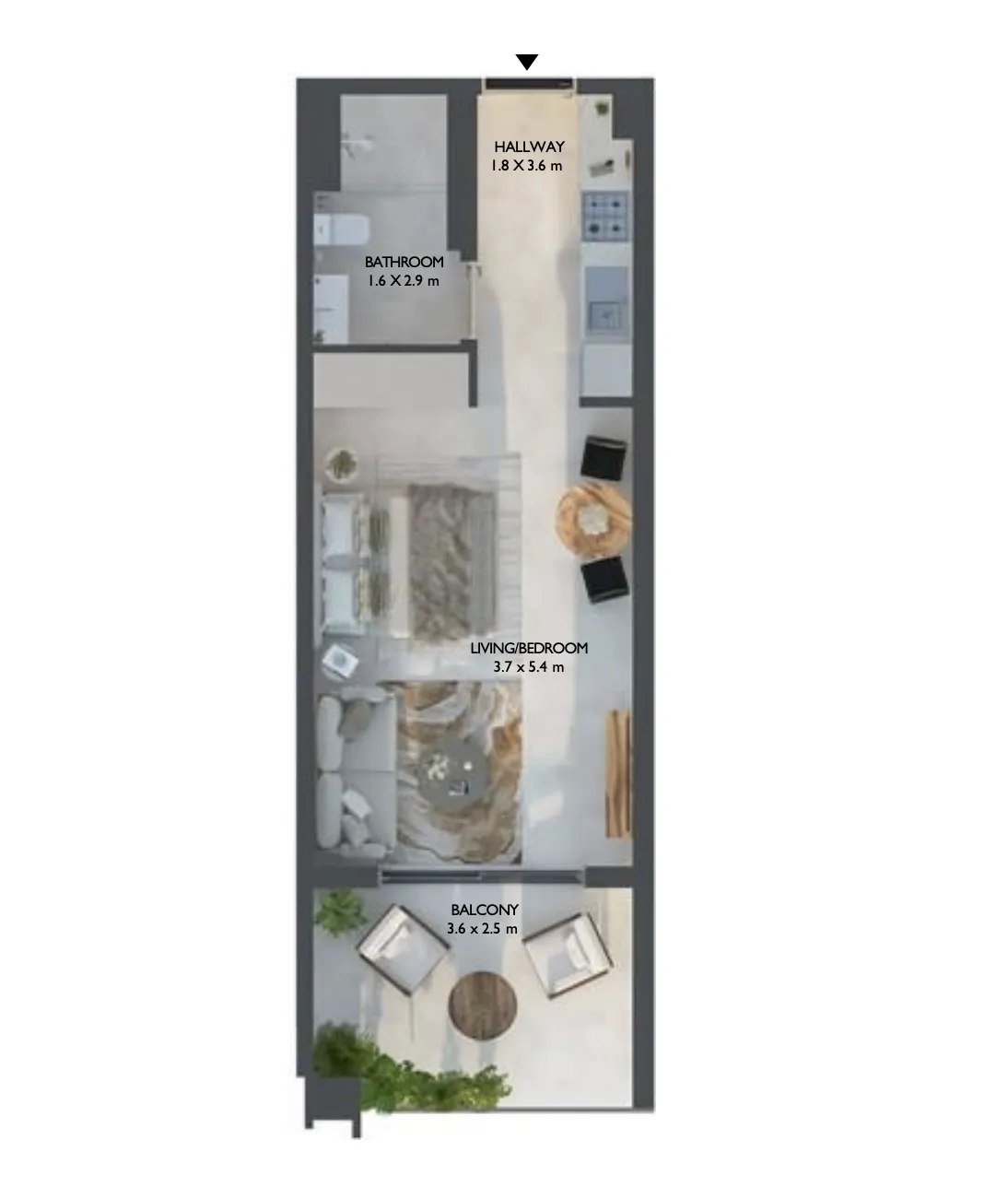 Leos Weybridge Gardens 3 floor plan