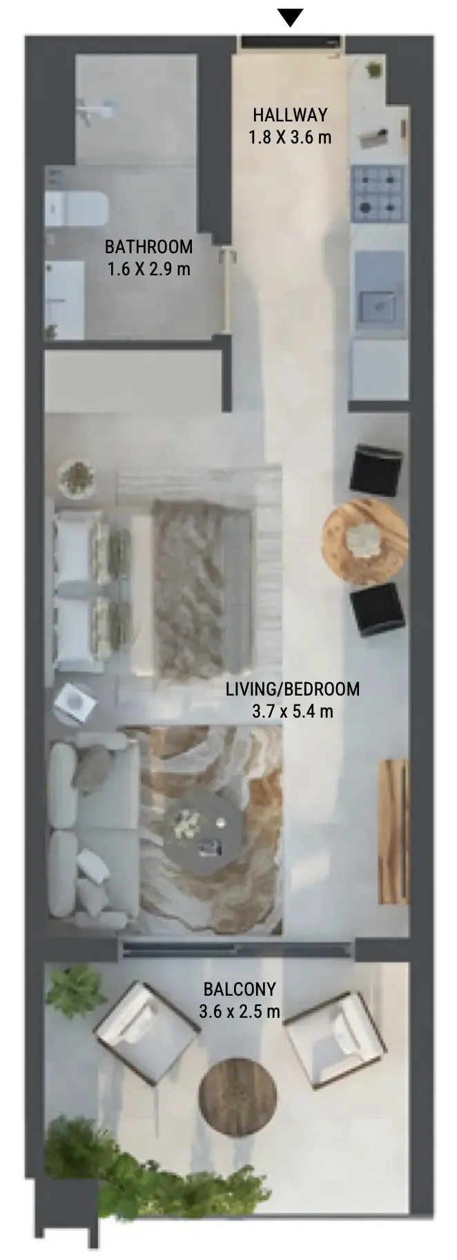 Leos Weybridge Gardens 3 floor plan