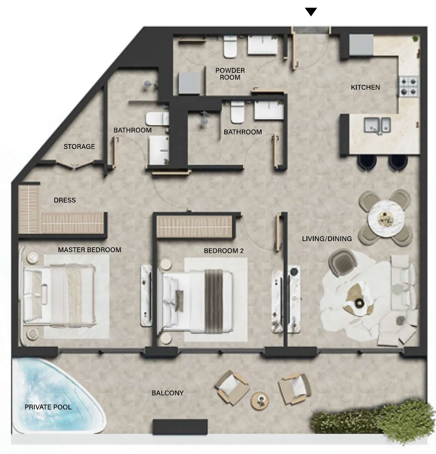 Leos Weybridge Gardens 5 floor plan