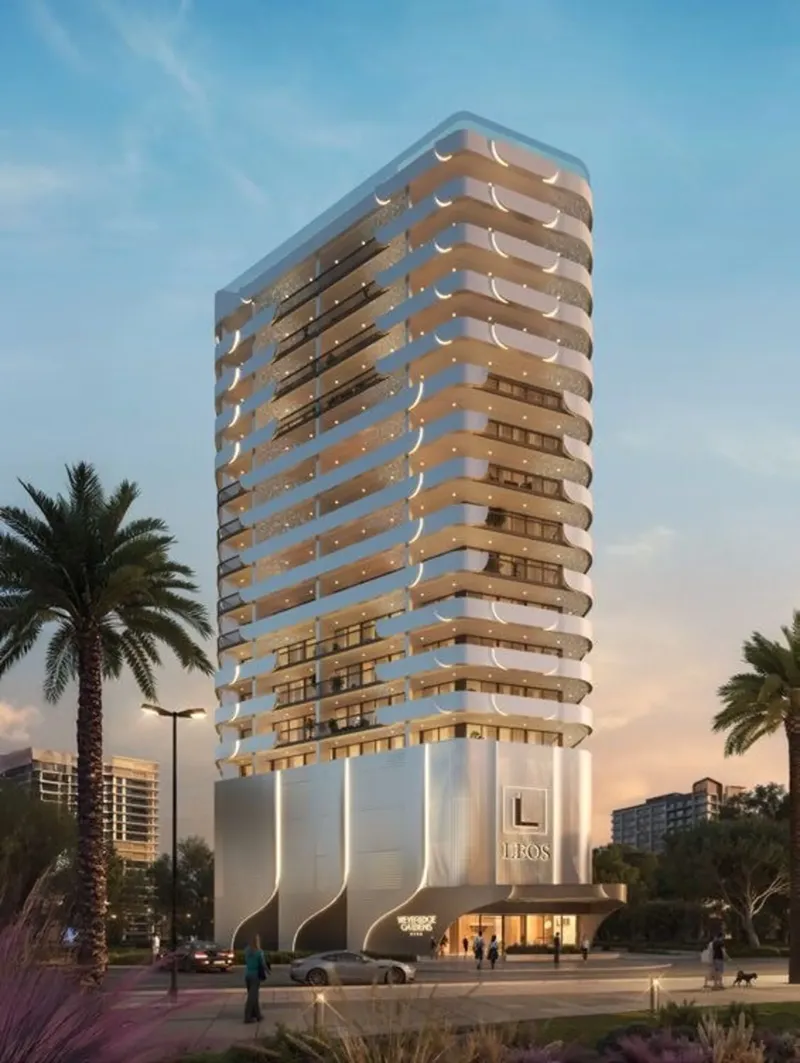 Exterior at Weybridge Gardens 5 in Dubailand Residence Complex Dubai