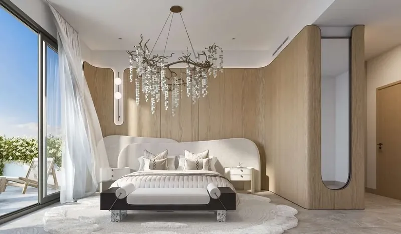Interior at Weybridge Gardens 5 in Dubailand Residence Complex Dubai