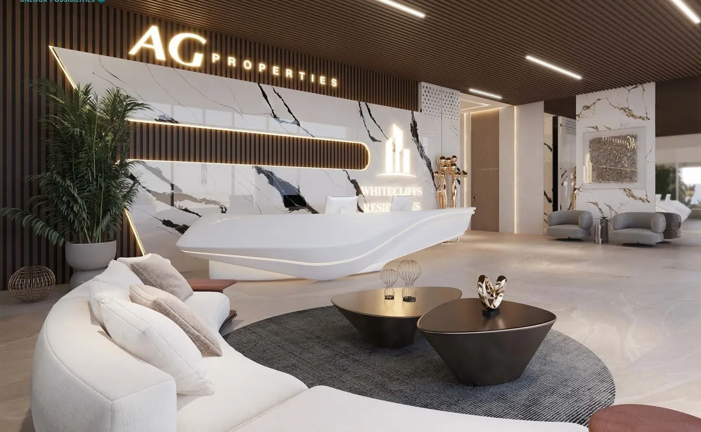 AG Properties Whitecliffs Residences Lobby