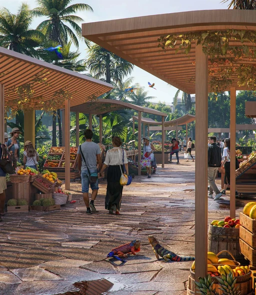 Wildlife Park & Fresh Market amenity image at Damac Islands Phase 1 and 2