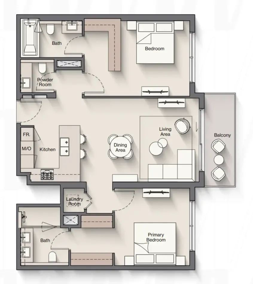 Ellington Windsor House 2 floor plan