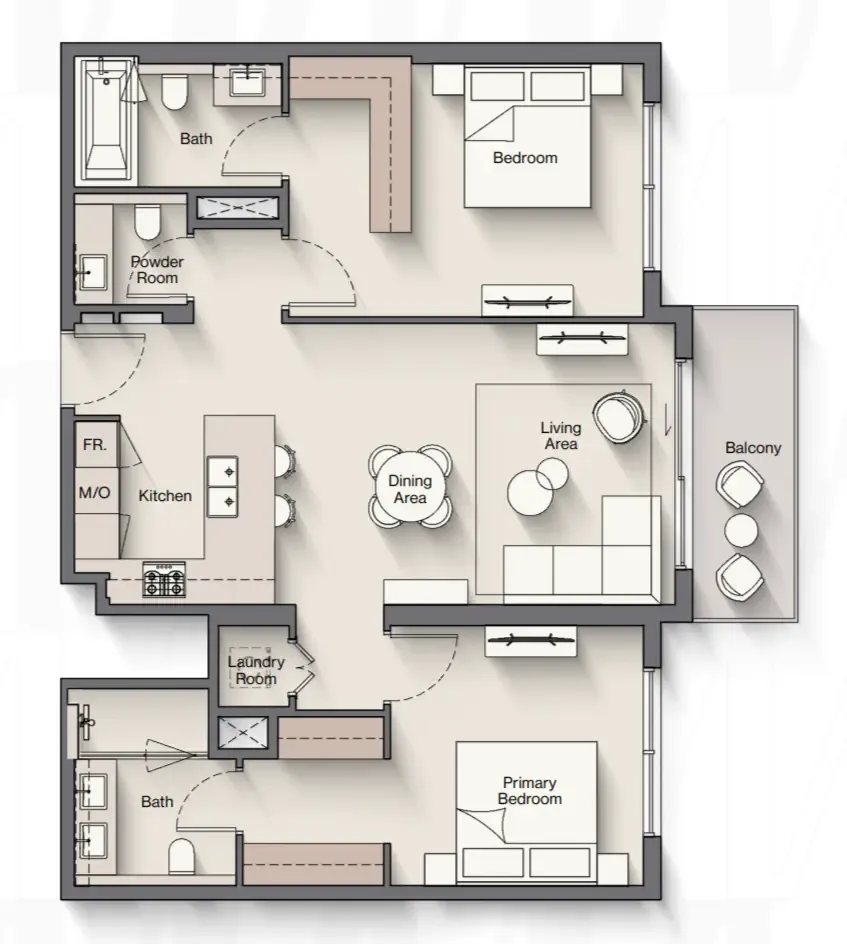 Ellington Windsor House 2 floor plan