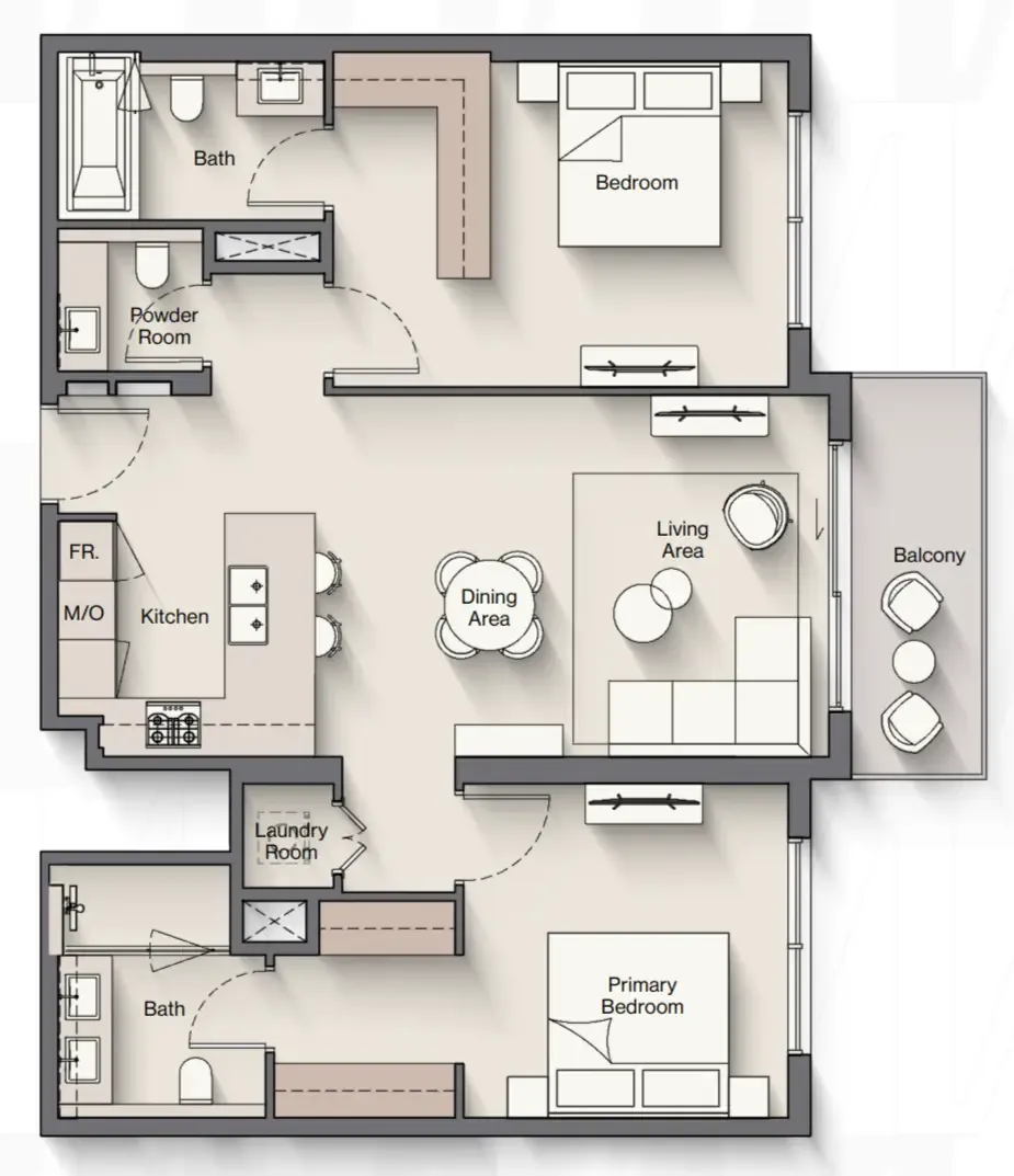 Ellington Windsor House 2 floor plan