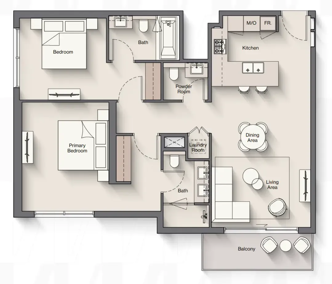 Ellington Windsor House 2 floor plan