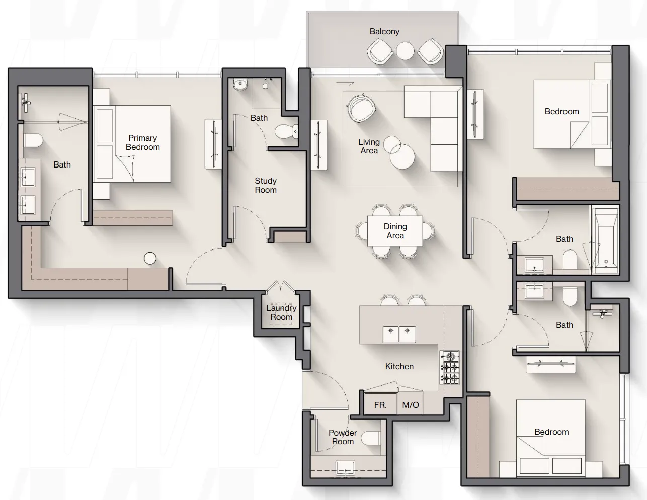 Ellington Windsor House 2 floor plan