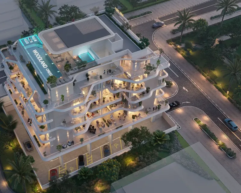 Exterior at Woodland Crest in Meydan (Nad Al Sheba 1) Dubai