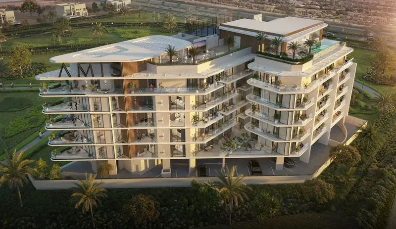 Exterior at Woodland Terraces in MBR District 11 (Meydan South) Dubai