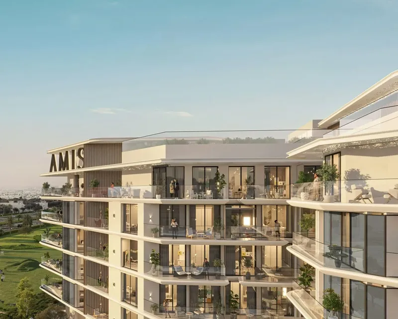 Exterior at Woodland Terraces in MBR District 11 (Meydan South) Dubai