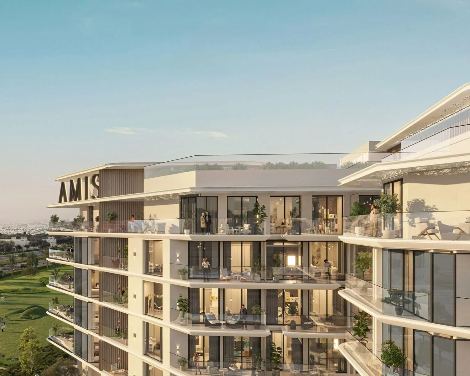 Exterior at Woodland Terraces in MBR District 11 (Meydan South) Dubai