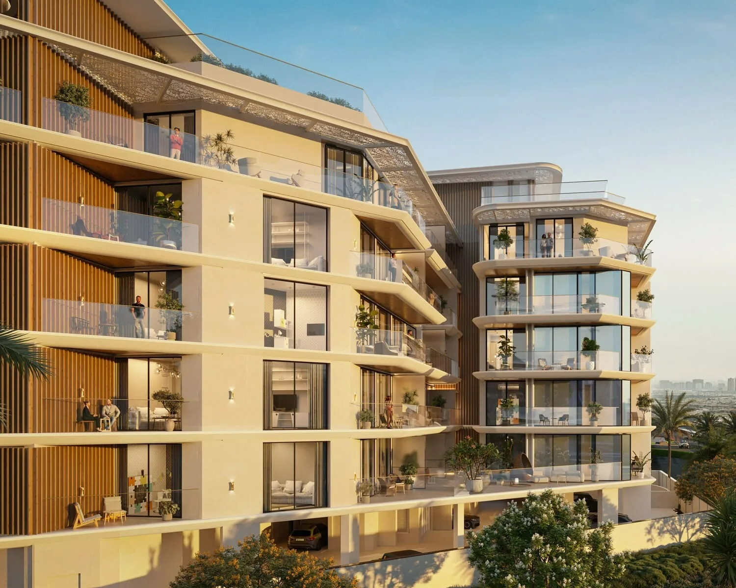 Exterior at Woodland Terraces in MBR District 11 (Meydan South) Dubai