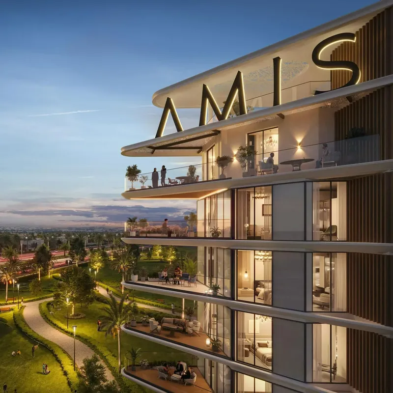 Exterior at Woodland Terraces in MBR District 11 (Meydan South) Dubai