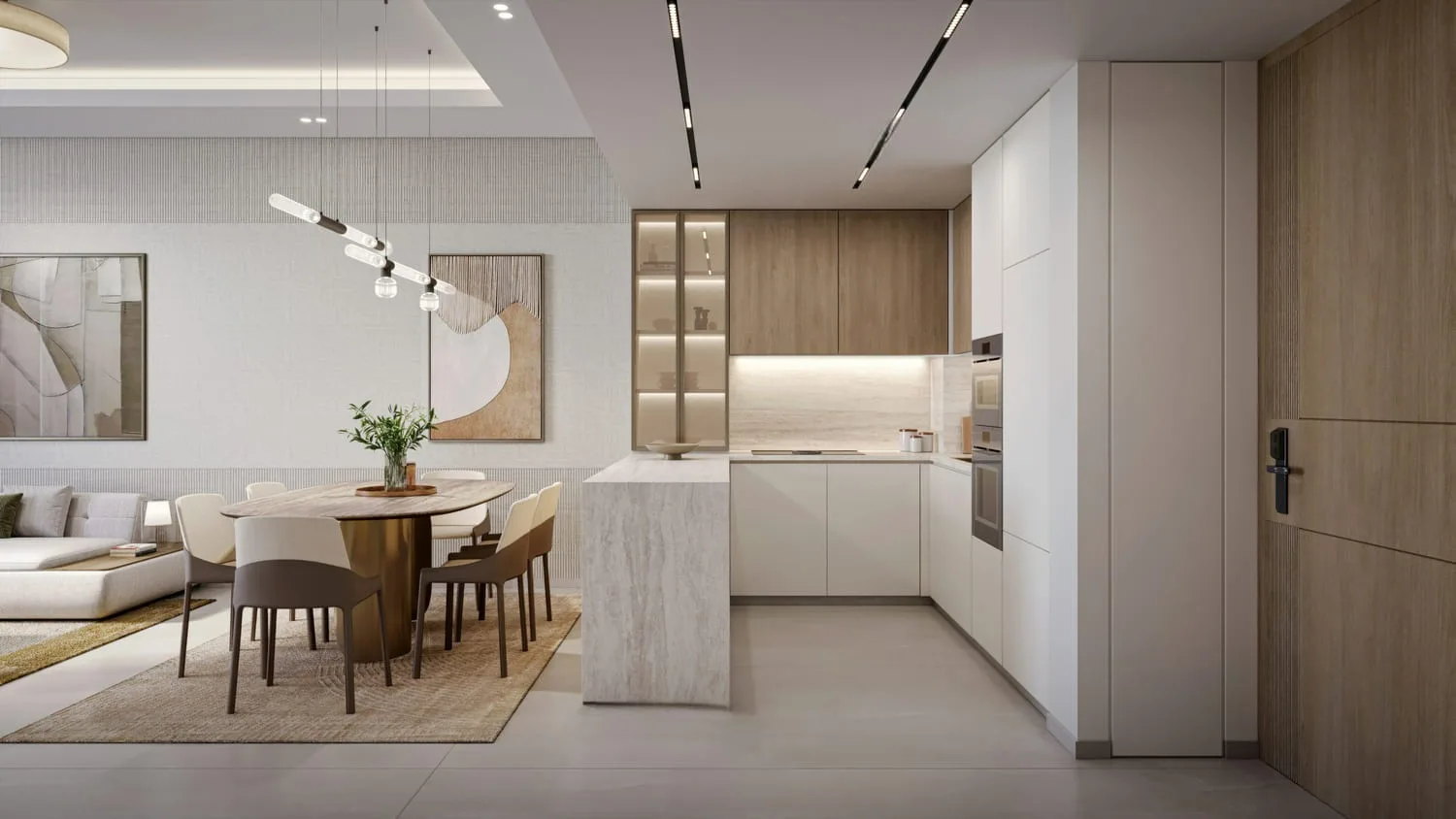 Interior at Woodland Terraces in MBR District 11 (Meydan South) Dubai