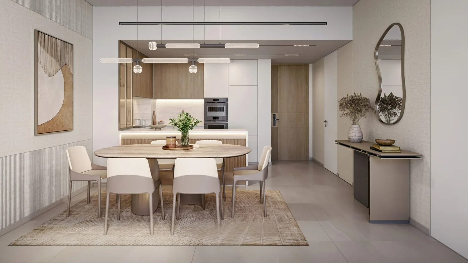 Interior at Woodland Terraces in MBR District 11 (Meydan South) Dubai