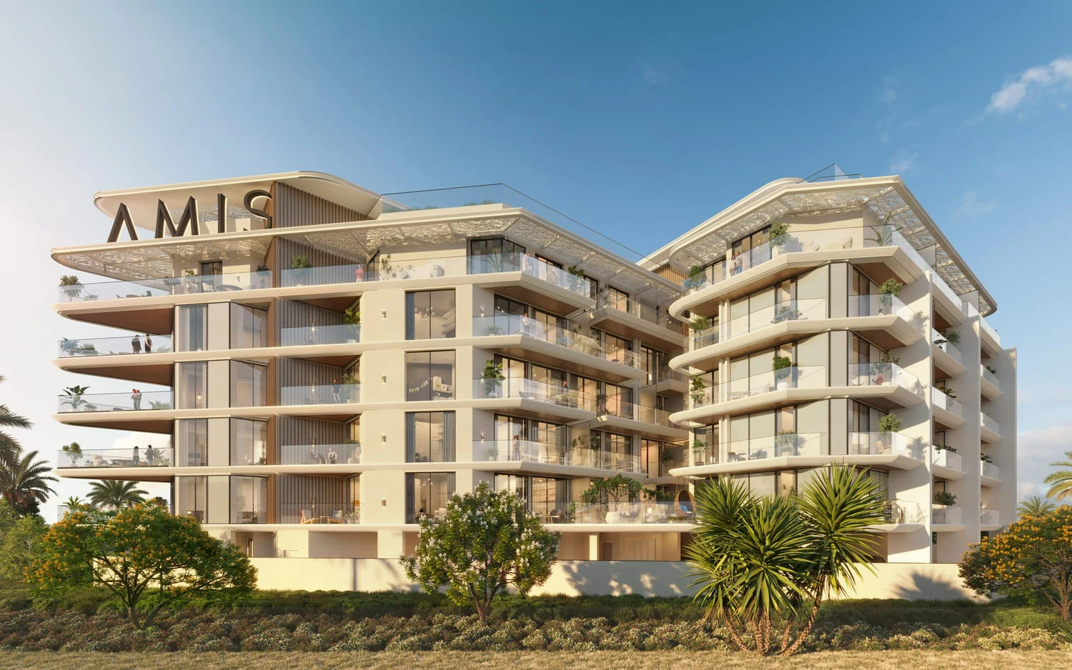 Exterior at Woodland Terraces in MBR District 11 (Meydan South) Dubai