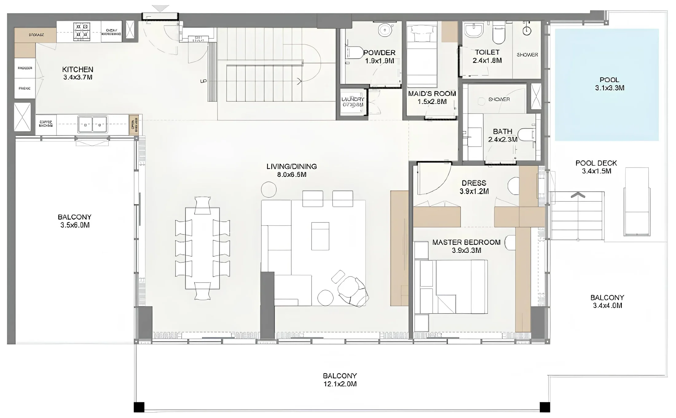 Imtiaz Development Wynwood by Imtiaz floor plan