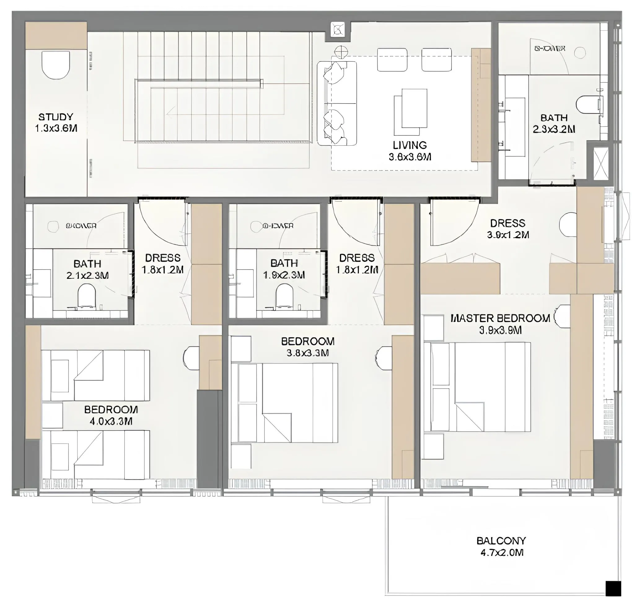 Imtiaz Development Wynwood by Imtiaz floor plan