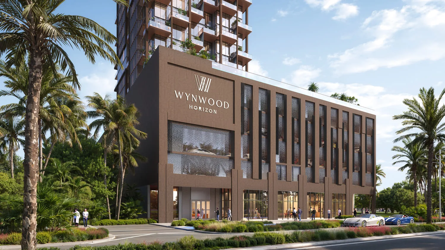 Exterior at Wynwood Horizon in Bukadra Dubai