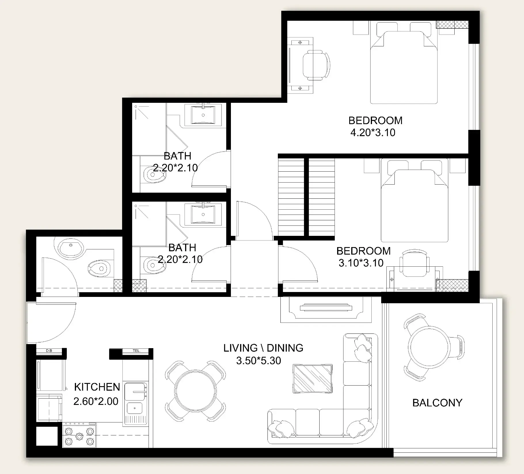 BAMX Development X11 floor plan