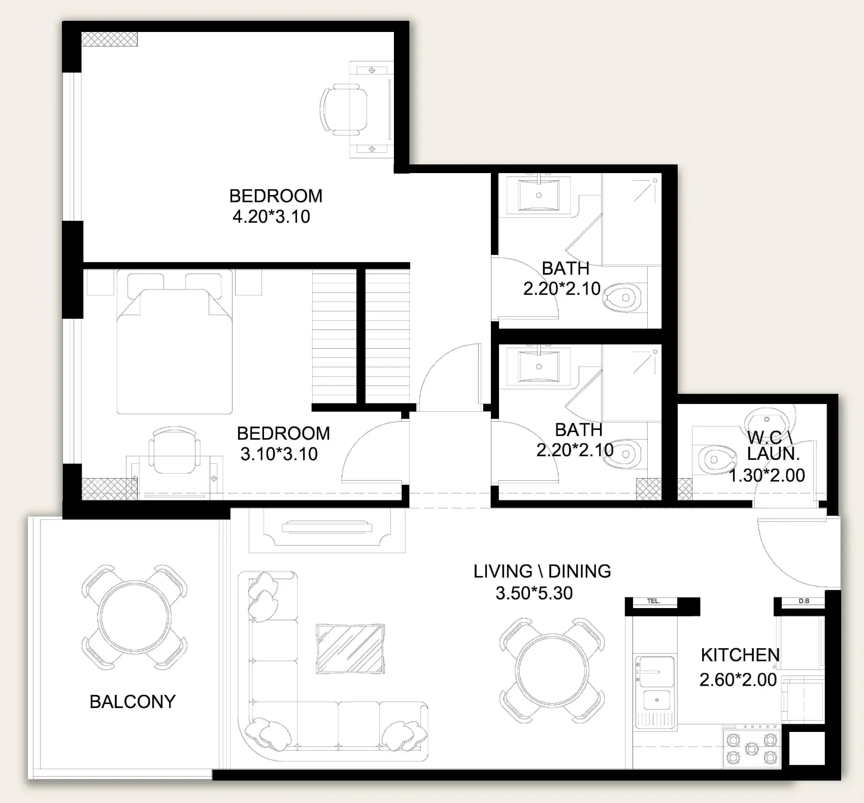 BAMX Development X11 floor plan