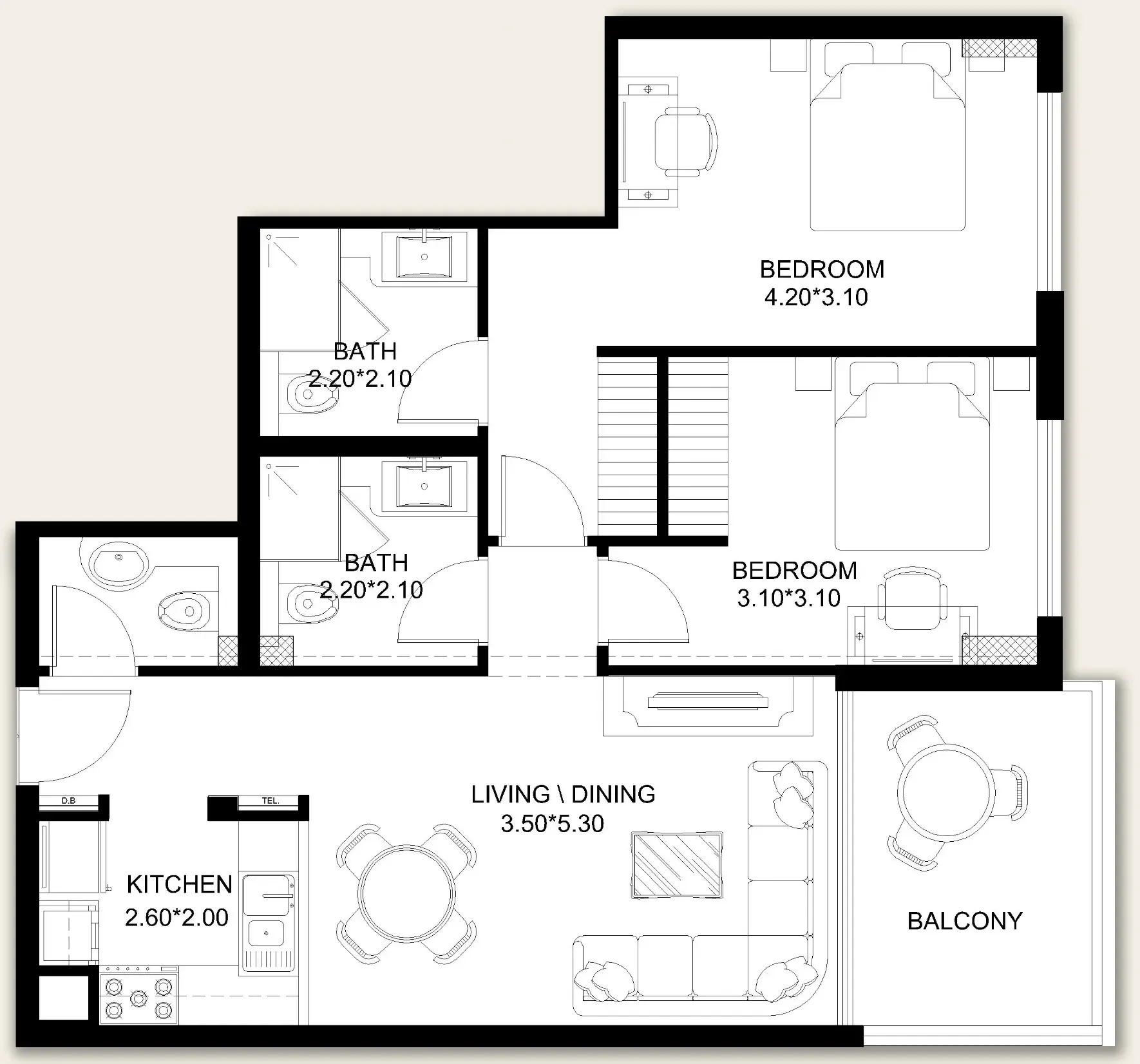 BAMX Development X11 floor plan