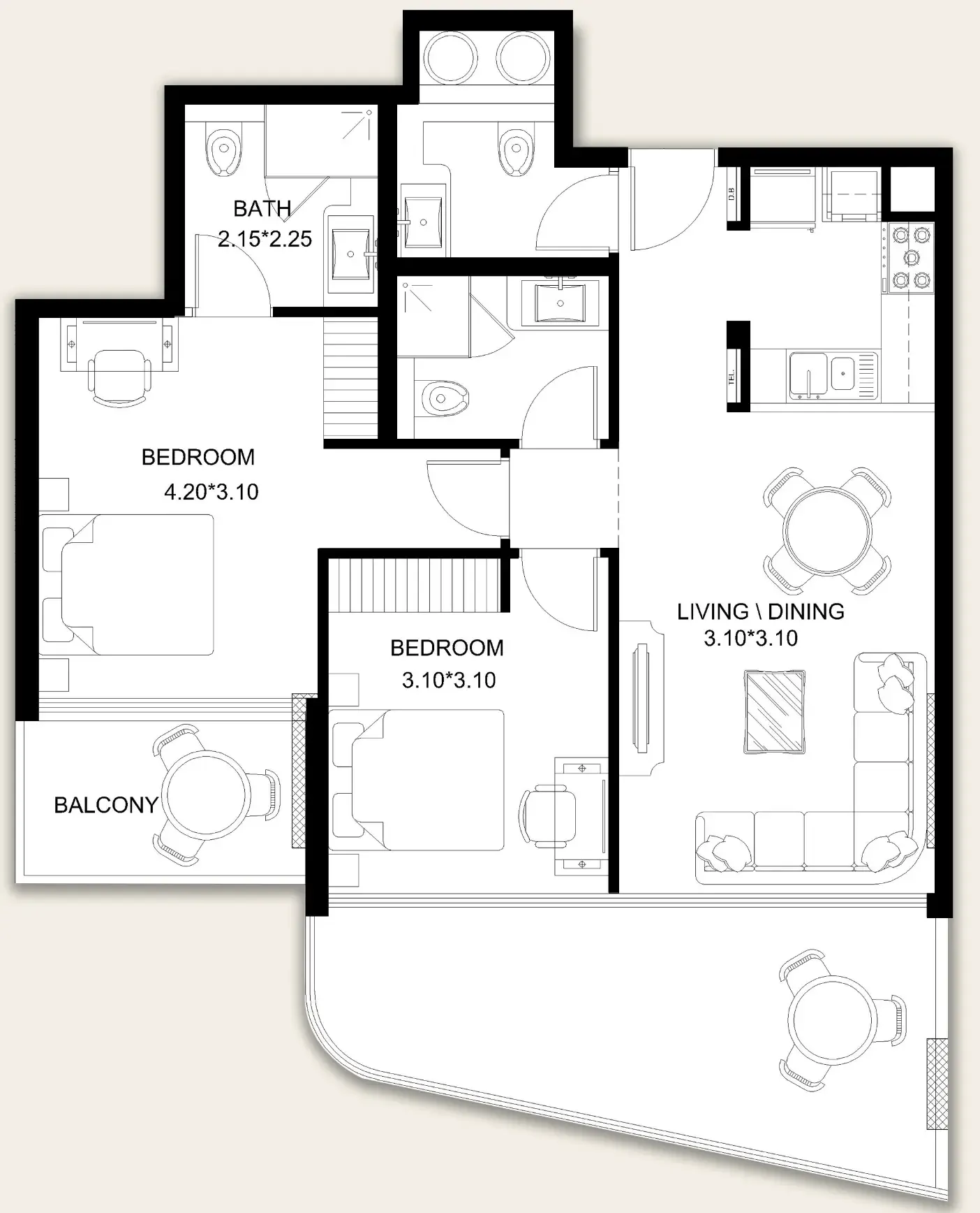 BAMX Development X11 floor plan
